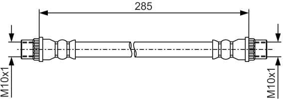 Brake Hose 1987481A12 - image 5