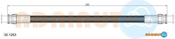 Brake Hose 35.1263