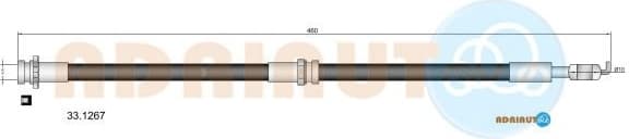 Brake Hose 33.1267