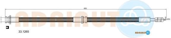 Brake Hose 33.1265