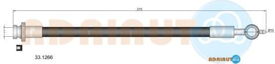 Brake Hose 33.1266