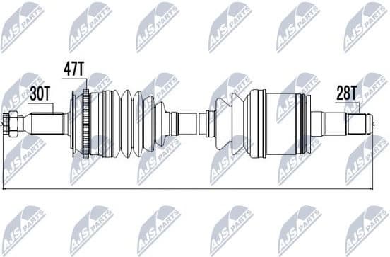 Drive Shaft NPW-MS-000 - image 4