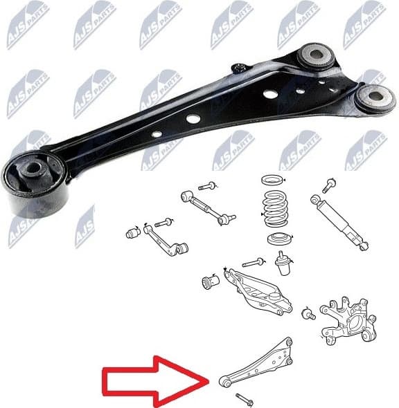 Arm rear suspension ZWT-TY-146