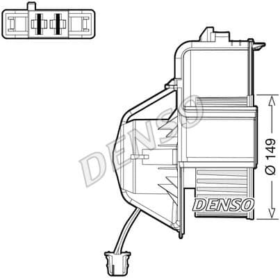 Interior Blower DEA05007