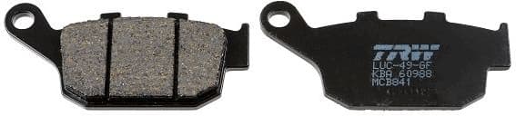 Brake Pad Set, disc brake Organic Allround MCB841