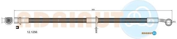Brake Hose 12.1256