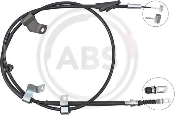 Cable Pull, parking brake K10072