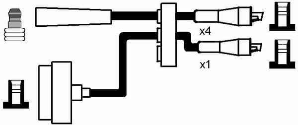 Ignition Cable Kit RC-AR406 - image 2