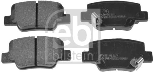 Brake Pad Set, disc brake 175211