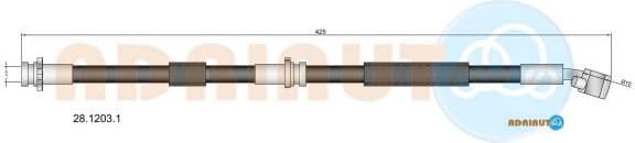 Brake Hose 28.1203.1