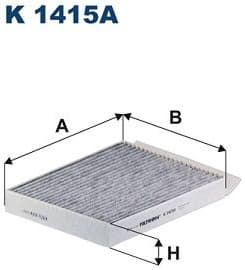 Filter, cabin air K 1415A