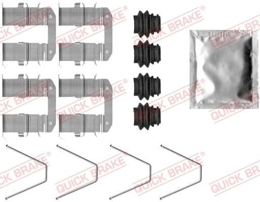 Accessory Kit, disc brake pad 109-0094