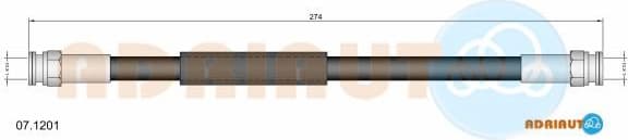 Brake Hose 07.1201