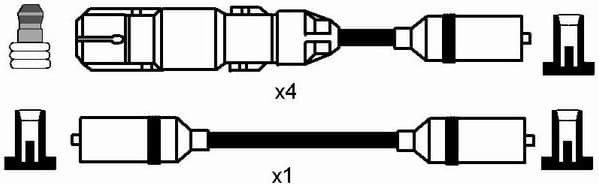 Ignition Cable Kit RC-VW230 - image 2