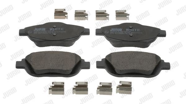 Brake Pad Set, disc brake Jurid White Low Dust 573264JC