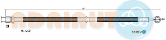 Brake Hose 46.1209