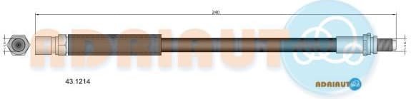 Brake Hose 43.1214
