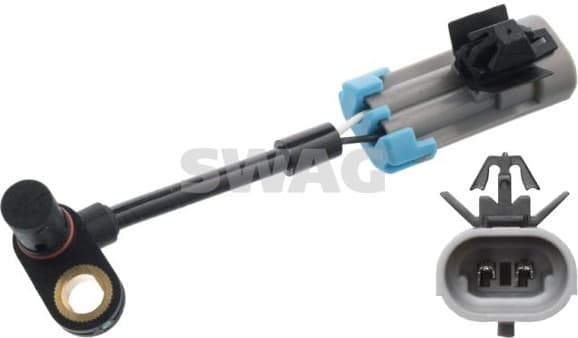 Sensor, wheel speed 89106652