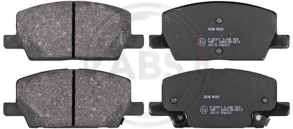 Brake Pad Set, disc brake 35288