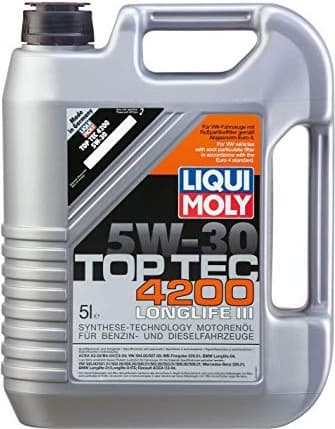 Alyva LIQUI MOLY 5W30 Top Tec 4200 5L - LIQ5W30-4200-5