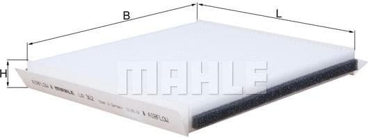 Filter, cabin air LA362