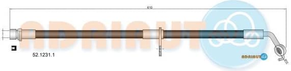 Brake Hose 52.1231.1