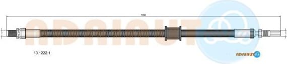Brake Hose 13.1222.1