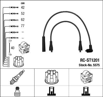 Ignition Cable Kit RC-ST1201