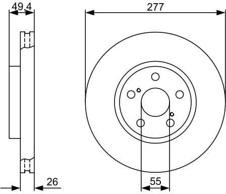 Brake Disc 0986479340 - image 6