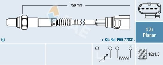 Oxygen Sensor 77901