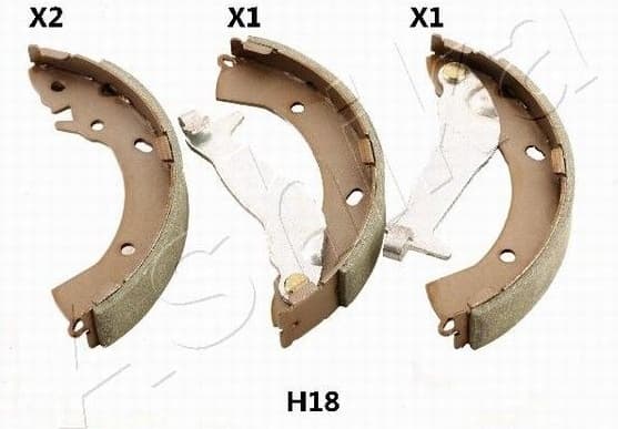 Brake Shoe Set 55-0H-H18