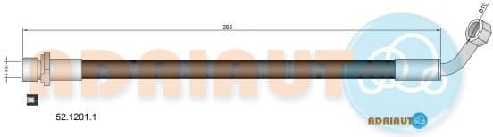 Brake Hose 52.1201.1