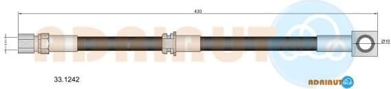 Brake Hose 33.1242