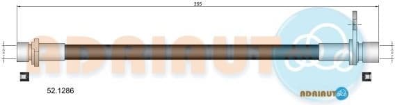 Brake Hose 52.1286