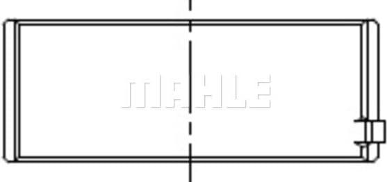 Crankshaft Bearing 001 HL 21956 025 - image 2