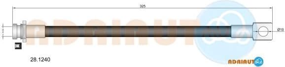 Brake Hose 28.1240