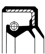 Shaft Seal, wheel hub 49378734