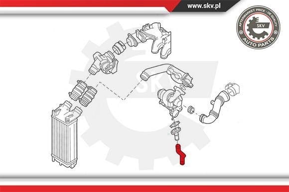 Charge Air Hose 43SKV067 - image 4