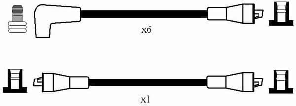 Ignition Cable Kit RC-JG1205 - image 2