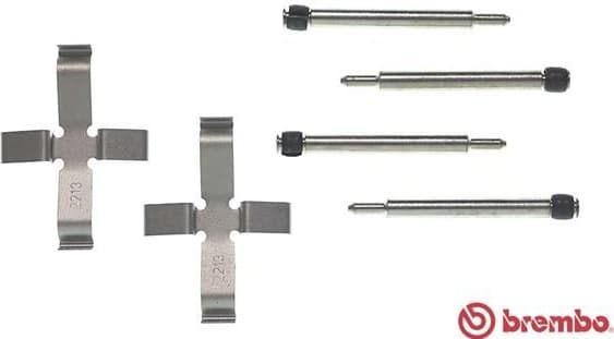 Accessory Kit, disc brake pad PRIME LINE A02315