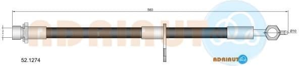 Brake hose front 52.1274