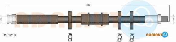 Brake Hose 19.1210