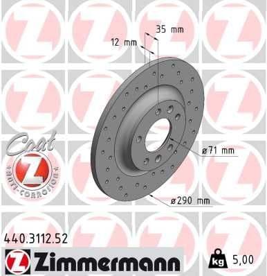 Brake Disc SPORT BRAKE DISC Z 440.3112.52