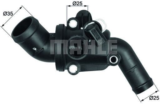 Thermostat, coolant BEHR TI1487 - image 2