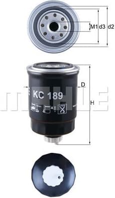 Filter diesel fuel KC189 - image 3