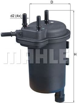 Filter diesel fuel KL430 - image 3