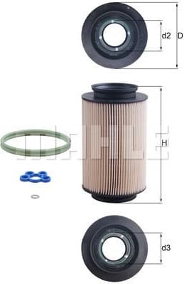 Filter diesel fuel KX178D - image 8