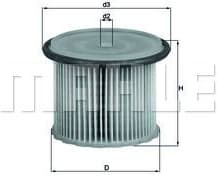Filter diesel fuel KX63/1 - image 2