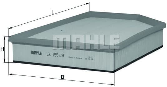 Filter air LX1591/9 - image 2