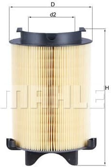 Filter air LX1566 - image 3